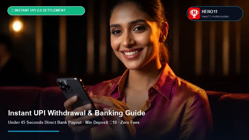 Hero11 Instant UPI Withdrawal & ₹100 INR Deposit Tutorial